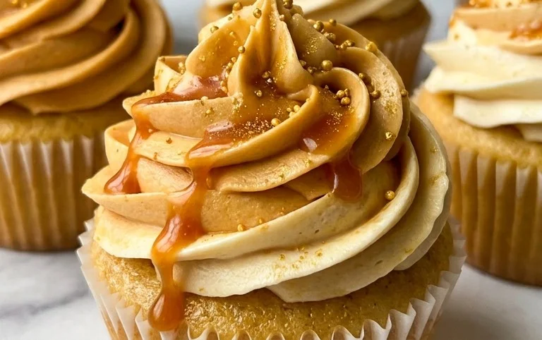 Harry Potter Butterbeer Cupcakes