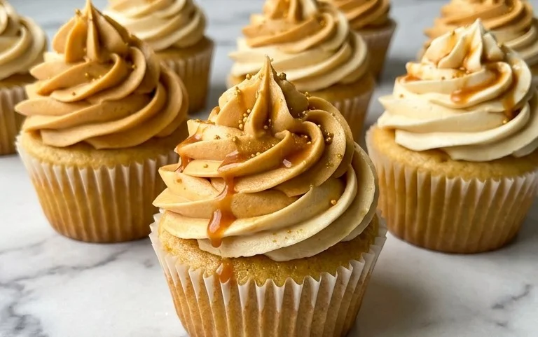 Harry Potter Butterbeer Cupcakes